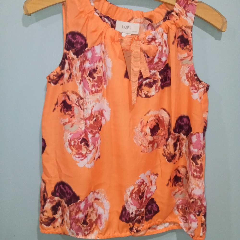 Ann Taylor Sleeveless Blouse